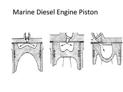 Marine Diesel Engine Piston Overview | PDF | Piston | Internal ...