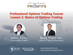 Options Trading Basics by Adam Khoo | PDF | Greeks (Finance) | Put Option