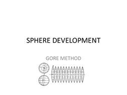 Sphere Development Using Gore Method | PDF