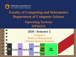 Chapter 3 - Memory Management (Virtual Memory Systems) | PDF | Cpu ...