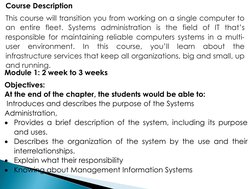 System Adminitration Course System Administration and Maintenance 101 | PDF | Operating System | Backup