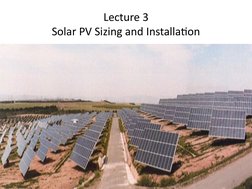 Solar PV Sizing and Installation Guide | PDF | Photovoltaic System ...