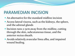 Types of Abdominal Incisions Explained | PDF | Abdomen | Anatomy