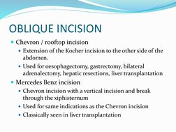 Chevron Invision Types of Abdominal Incisions Explained | PDF | Abdomen | Anatomy