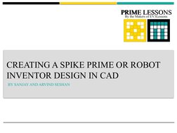 Prime Lessons Learned Creating A Spike Prime or Robot Inventor Design in Cad: Prime Lessons ...