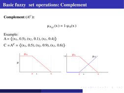 Fuzzy Set Operations and Examples | PDF | Set (Mathematics) | Fuzzy Logic