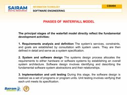 Perspective and Specialized Process Models | PDF | Component Based ...
