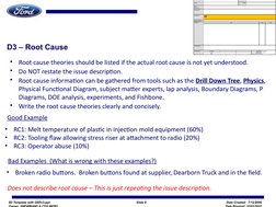 5D Problem Solving Template Guide | PDF | Leak | Welding