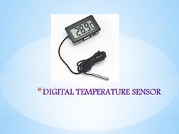 Digital Temperature Sensor Project Guide | PDF | Analog To Digital ...