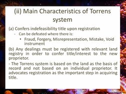 Overview of the Torrens System | PDF | Land Law | Justice