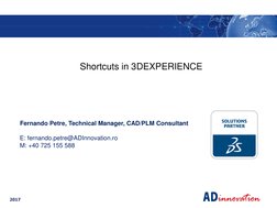 3DEXPERIENCE Shortcut Keys Guide | PDF | Software | Computing