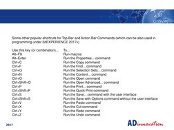 3DEXPERIENCE Shortcut Keys Guide | PDF | Software | Computing