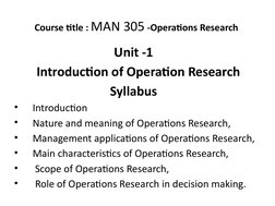 Introduction to Operations Research | PDF | Operations Research ...