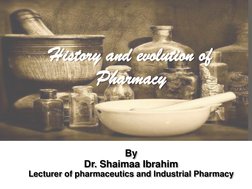 Evolution of Pharmacy Eras | PDF | Pharmacy | Medicine