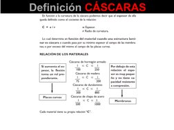 Definición CÁSCARAS
