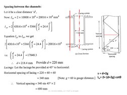 Laced Column Design Guidelines | PDF | Bending | Rivet