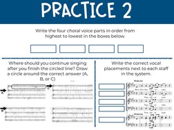 Understanding Choral Scores and Parts | PDF | Clef | Elements Of Music