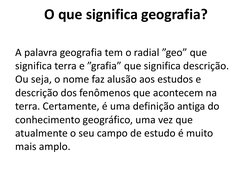 Conceitos e Princípios da Geografia | PDF | Geografia | Paisagem