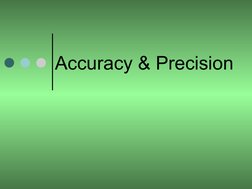 Understanding Accuracy and Precision in Measurements | PDF | Accuracy ...