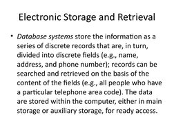Records Storage and Retrieval Procedures | PDF | Computer Data Storage ...