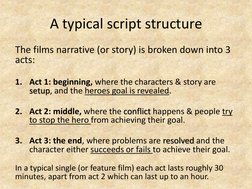 Components Of A Script Introduction to Script Writing Basics | PDF | Screenwriting | Screenplay