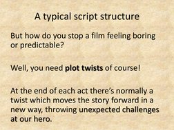 Components Of A Script Introduction to Script Writing Basics | PDF | Screenwriting | Screenplay