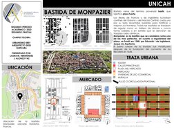 TRAZA URBANA
UBICACIÓN
BASTIDA DE MONPAZIER
URBANISMO 
SEGUNDO PERIODO 
ACADÉMICO  2022
SEGUNDO PARCIAL
CAMPUS GLOBAL
URBANIS