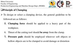 Clamps Risks Clamping Mechanism Design Principles | PDF | Screw | Machines