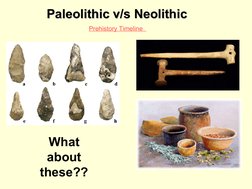 Paleolithic vs Neolithic Comparison Chart | PDF | Neolithic | Paleolithic