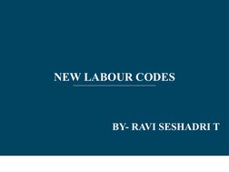 Overview of India's New Labour Codes | PDF | Employment | Wage