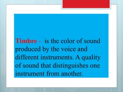 Understanding Timbre Understanding Timbre in Music | PDF | Musical Instruments | Orchestras