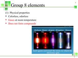 Properties of Group 8 Elements | PDF | Sets Of Chemical Elements ...