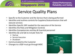 API Q2 Quality Management Overview | PDF | Supply Chain | Risk