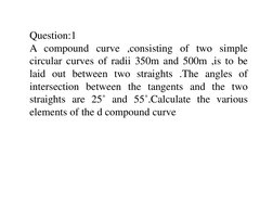 Understanding Compound Curves | PDF | Science & Mathematics