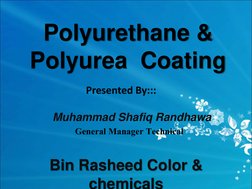 Polyurethane & Polyurea Coatings Overview | PDF | Polyurethane ...