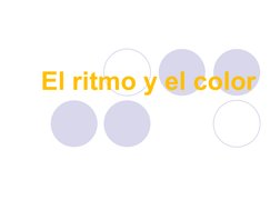 Ritmo y Color | PDF | Ritmo | Color