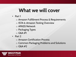 ISTA 6-Amazon Packaging Certification Guide | PDF | Packaging And Labeling