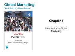 Global Marketing: Tenth Edition, Global Edition | PDF | Mc