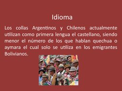 Ubicación y cultura de los Collas | PDF