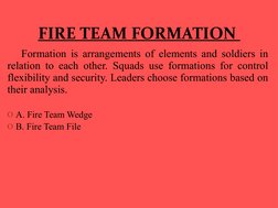 Small Unit Tactics and Formations Guide | PDF | Military Science ...