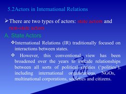 Global Trends in International Relations | PDF | International ...