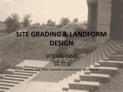 Site Grading Principles and Techniques | PDF | Slope | Contour Line