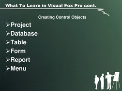 Visual FoxPro Basics and Commands Guide | PDF | Computer File | Computing