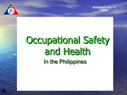 OSH Standards and Legislation in the Philippines | PDF | Occupational ...