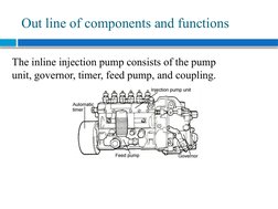 Inline Diesel Injection Pump Overview | PDF | Throttle | Pump