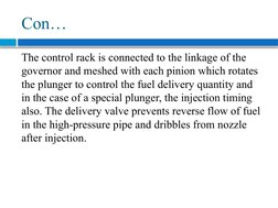Inline Diesel Injection Pump Overview | PDF | Throttle | Pump
