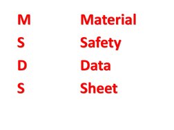 Msds Risk Table MSDS Overview and Safety Guidelines | PDF