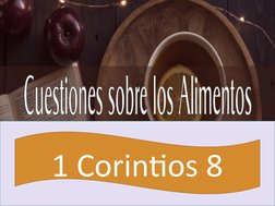1 Corintios 8
