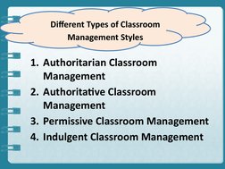 Effective Classroom Management Strategies | PDF | Classroom Management ...