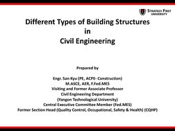 Types of Building Structures in Civil Engineering | PDF | Truss | Beam ...